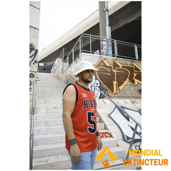 Rugby Division - Débardeur Homme Street Rouge XXXL