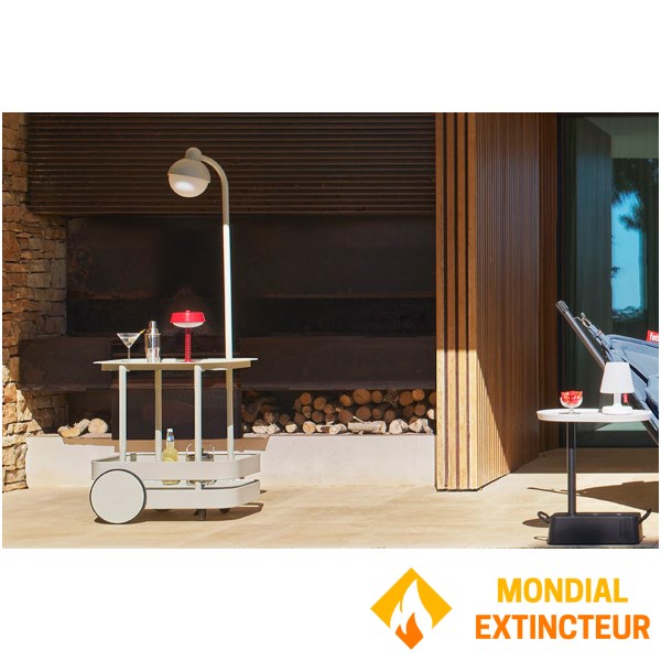 Fatboy - Desserte d’extérieur Jolly Trolley Gris