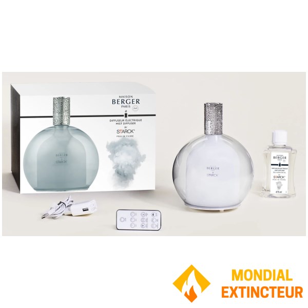 Lampe Berger - Diffuseur électrique Starck gris Peau de Pierre