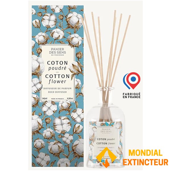 Panier des sens - Diffuseur de parfum Coton Poudré - 245 mL