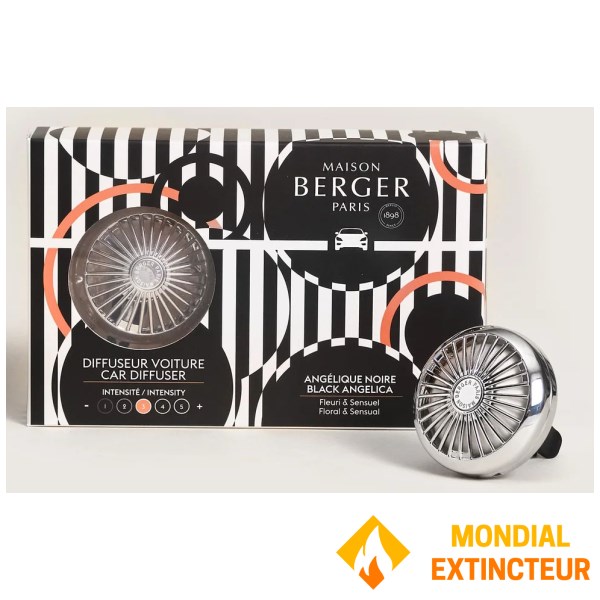 Lampe Berger - Diffuseur de voiture Angélique noire