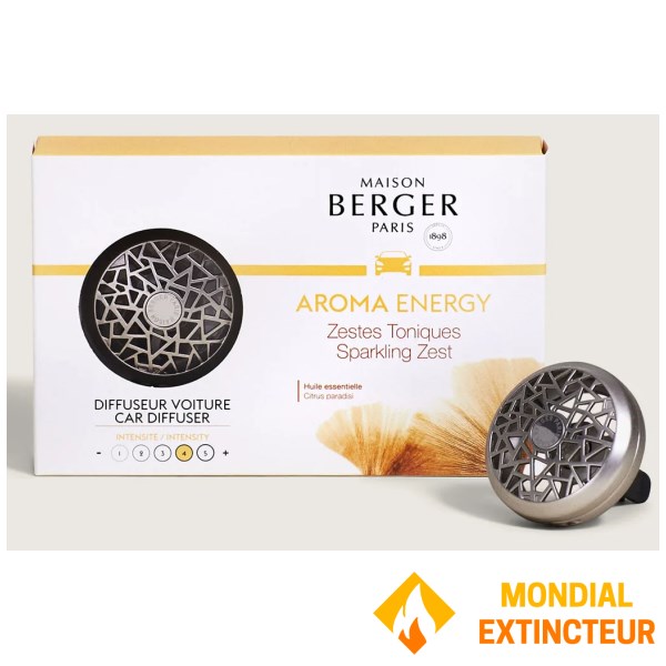 Lampe Berger - Diffuseur de voiture Aroma energy