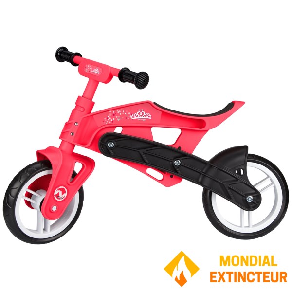 Nijdam - Draisienne N-rider ajustable rose