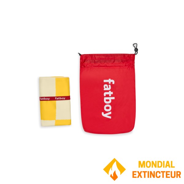 Fatboy - Drap de plage  Beach Baggy XL chess Corn