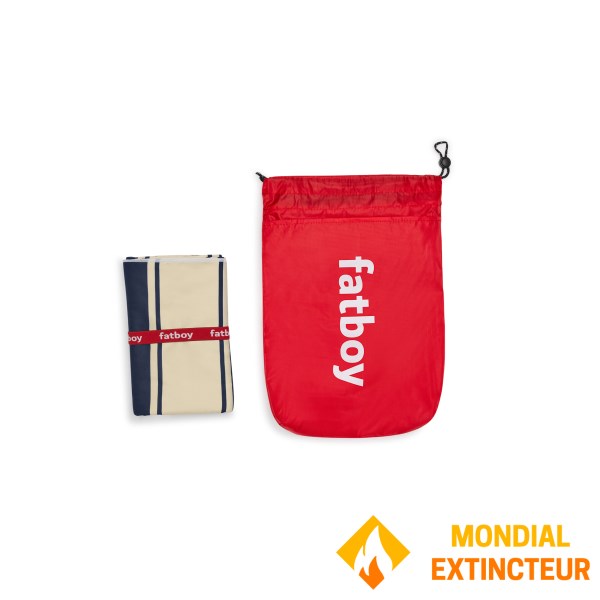 Fatboy - Drap de plage  Beach Baggy XL Stripe Navy