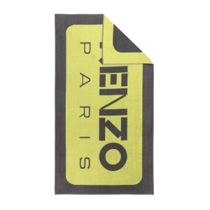 Kenzo - Drap plage K Label - Bleu absynthe