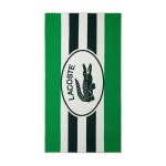 Lacoste - Drap de plage  LBadge - Vert 