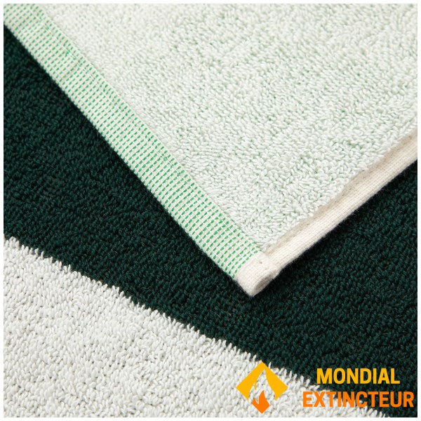 Lacoste - Drap de plage  LBadge - Vert 