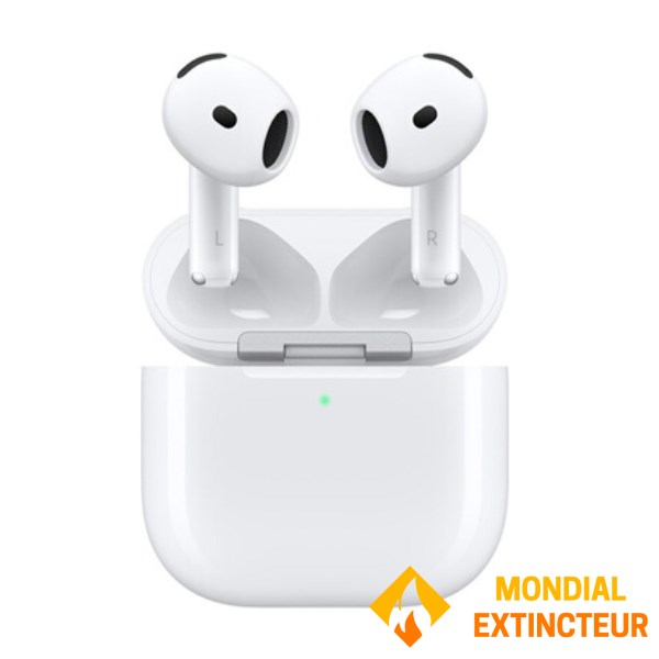 Apple - Ecouteurs bluetooth AirPods 4 réduction bruit