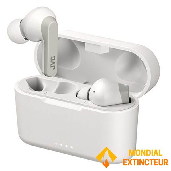 JVC - Ecouteurs bluetooth Blanc