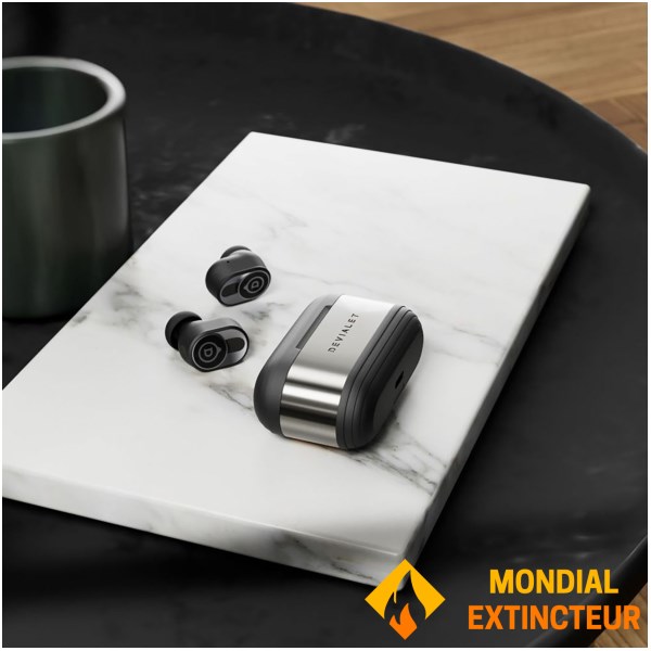 Devialet - Ecouteurs Bluetooth Gemini II - Noir Mat