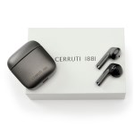 Cerruti 1881 - Ecouteurs bluetooth Mesh vert foncé