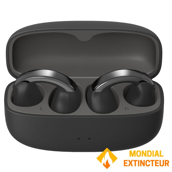 JVC - Ecouteurs bluetooth Ouverts clipsables Nearphones - noir