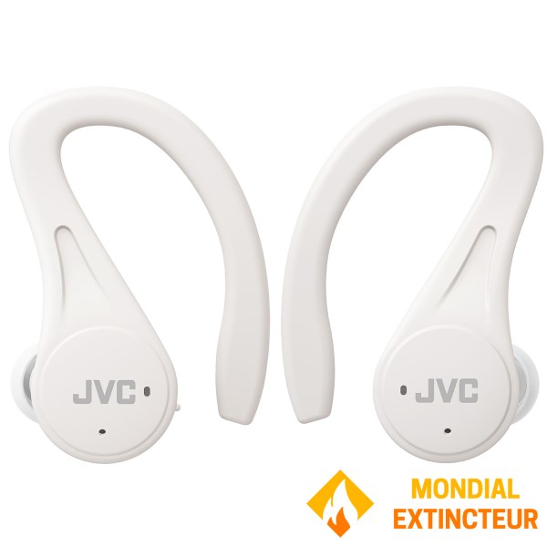 JVC - Ecouteurs bluetooth Série sport - Blanc
