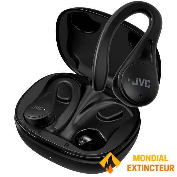 JVC - Ecouteurs bluetooth Série sport - Noir