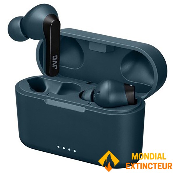 JVC - Ecouteurs Bluetooth True Wireless - Bleu marine