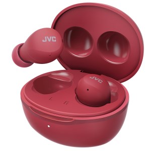 JVC - Ecouteurs bluetooth True Wireless Gummy rouge