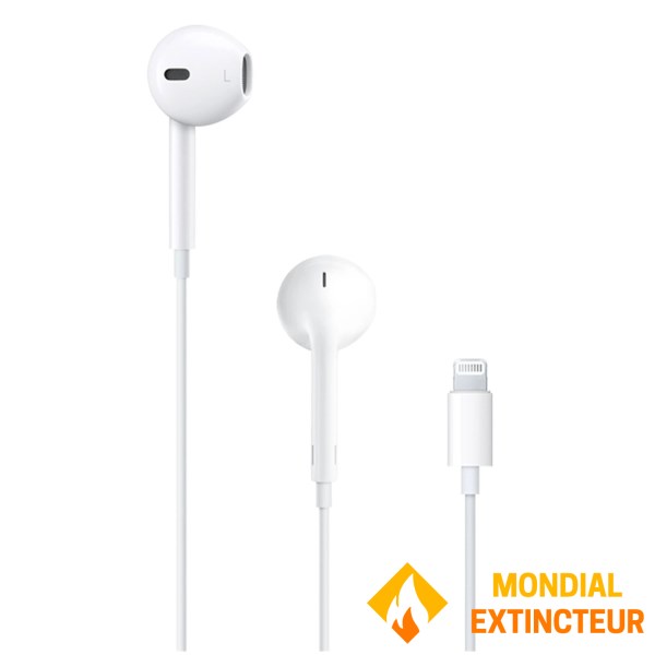 Apple - Ecouteurs filaires Earpods lightning