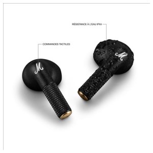 Marshall - Ecouteurs sans fil Minor IV - Noir