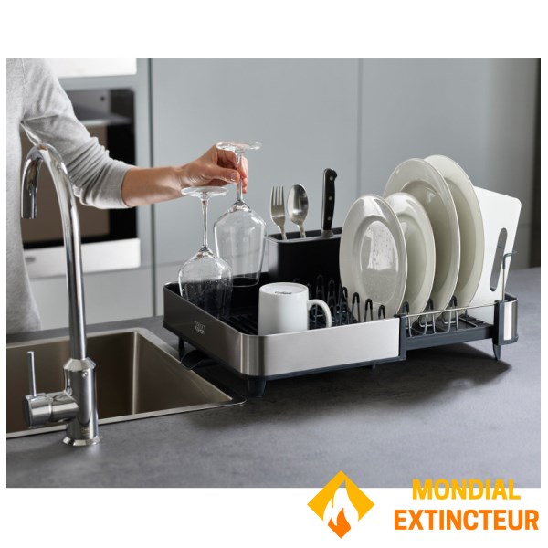 Joseph Joseph - Egouttoir à vaisselle  Extend inox 
