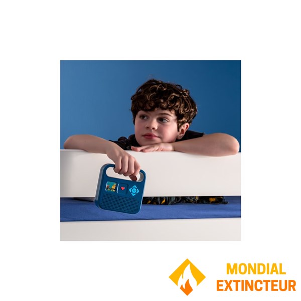 Nature et decouvertes - Enceinte audio Merlin bleu foncé