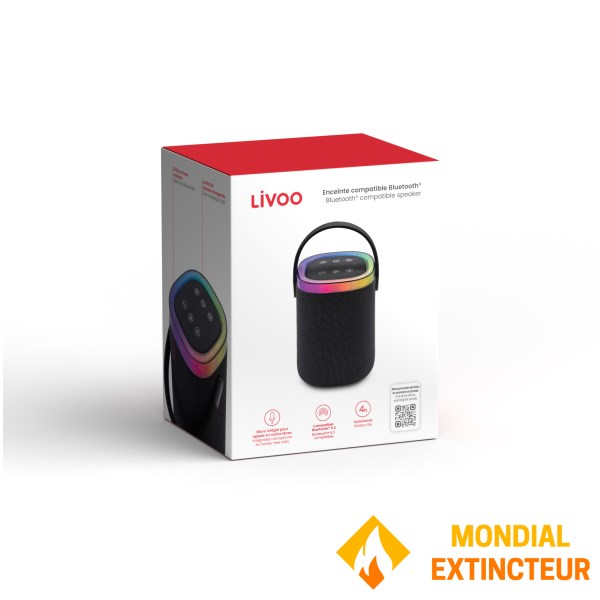 Livoo - Enceinte bluetooth 