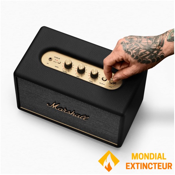 Marshall - Enceinte bluetooth Acton III - Noir