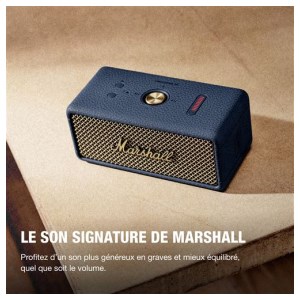 Marshall - Enceinte bluetooth Emberton III - Bleu
