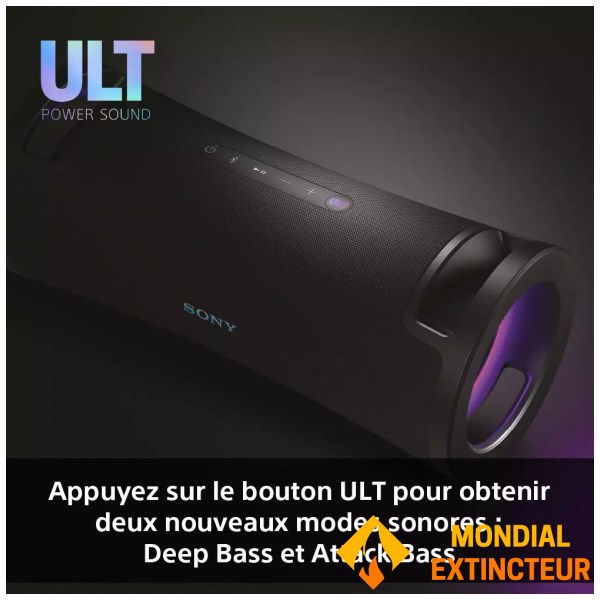 Sony - Enceinte bluetooth Ult Field 7 noire