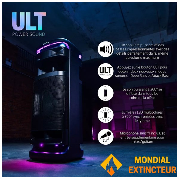 Sony - Enceinte Partybox ULT TOWER 10