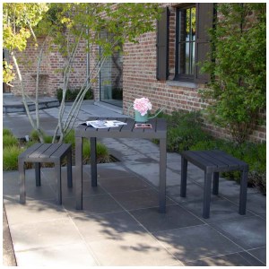 Wilsa - Ensemble de jardin PAPUA gris