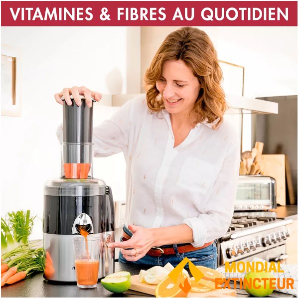 Magimix - Extracteur de jus  Juice Expert 5 - chrome/noir