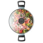 Berghoff - Fait-tout 24 cm LEO avec couvercle slate