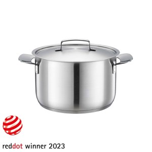 Fiskars - Fait tout  All Steel 5,0L / 22 cm avec couvercle