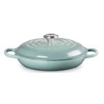 Le Creuset - Faitout 26 cm Fonte émaillée sea salt