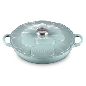 Le Creuset - Faitout 26 cm  Pétales sea salt