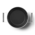 Smeg - Faitouts 24 cm  Esthétique Années 50 vert mat