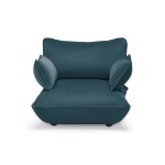 Fatboy - Fauteuil velours Sumo Loveseat pétrole