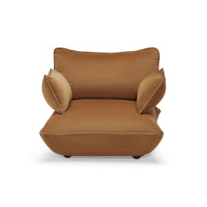 Fatboy - Fauteuil velours Sumo Loveseat velvet amande