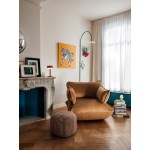 Fatboy - Fauteuil velours Sumo Loveseat velvet amande