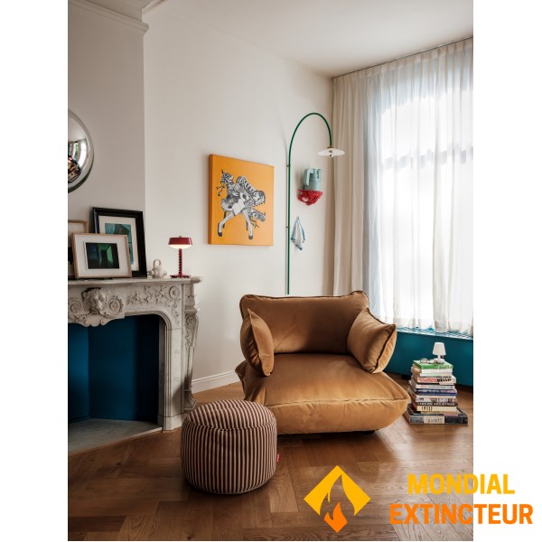 Fatboy - Fauteuil velours Sumo Loveseat velvet amande