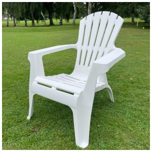 Wilsa - Fauteuils d’extérieurs Lot de 2 fauteuils Adirondack 