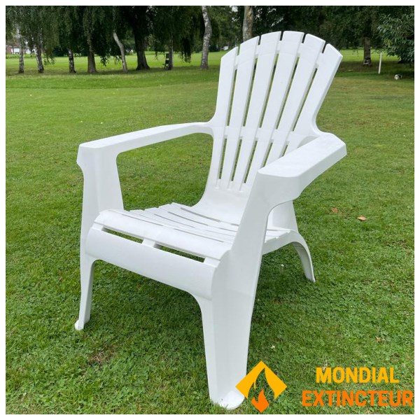 Wilsa - Fauteuils d’extérieurs Lot de 2 fauteuils Adirondack 