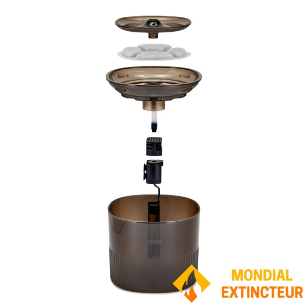 Livoo - Fontaine à eau pour animaux 