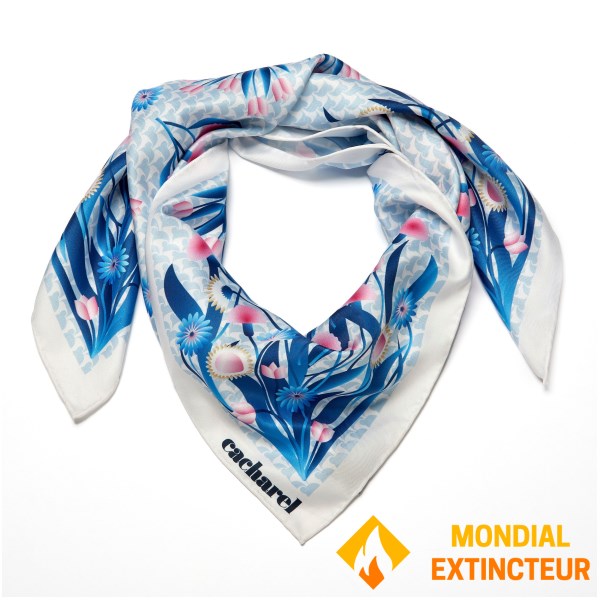 Cacharel - Foulard Astrid blanc