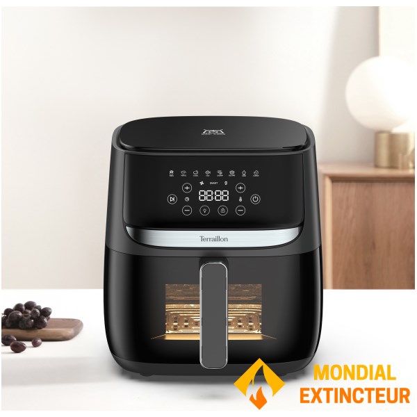 Terraillon - Friteuse à air chaud Cook & Fry Smart - 5,7 L
