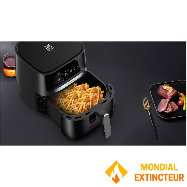 Terraillon - Friteuse à air chaud Cook & Fry Smart - 5,7 L