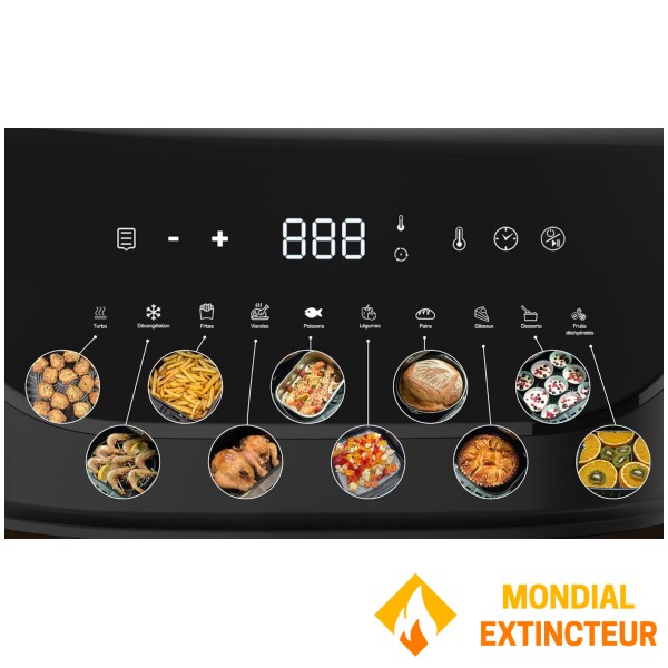 Little Balance - Friteuse à air chaud Crousty Light XL - 7L