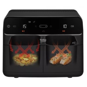Beko - Friteuse à air chaud Double - 8.5 L