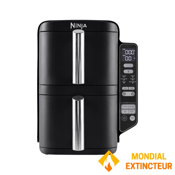 Ninja - Friteuse à air chaud Double stack - 7.6 L